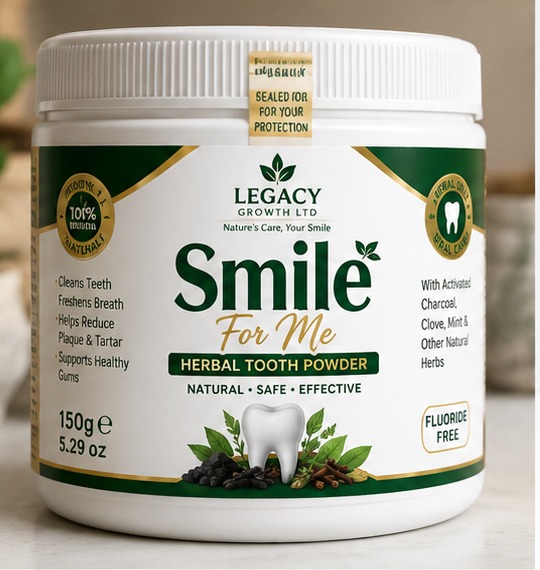 Smile For Me Herbal Tooth Powder — Legacy Growth